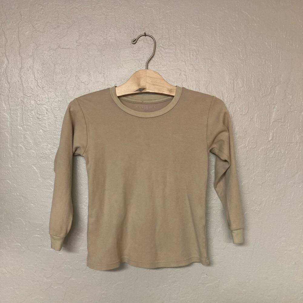 $16 ADD ON wild wawa long sleeve tee 3-4Y Zara Janie and Jack Hanna Andersson‎